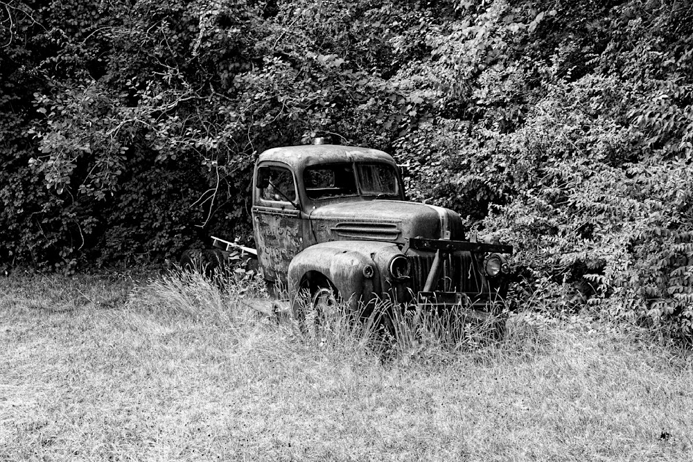 Forgotten Ford Bw Photography Art | Fred Pais Photography
