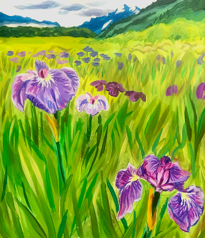 Estuary of Iris