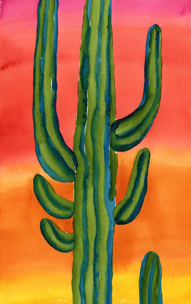Sentinel Of The Desert Calendar Art | Jeanine Colini Design Art