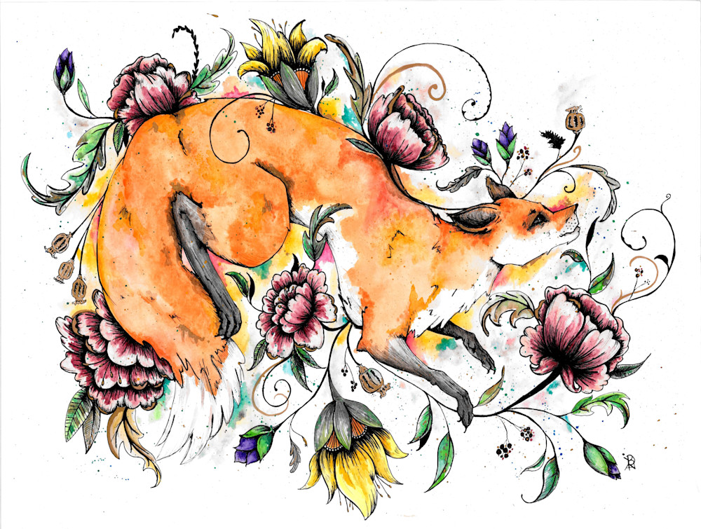 Foxy Bm Hd Art | Art With Judy Ann