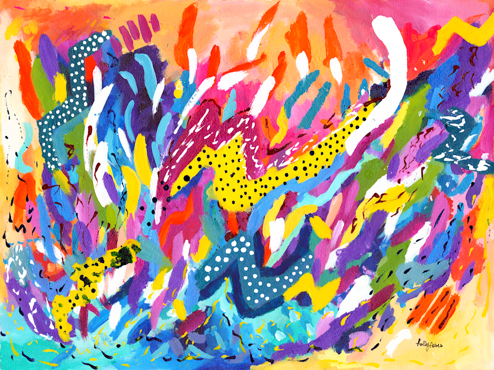 Dancing Corals Art | Holly Forbes Art