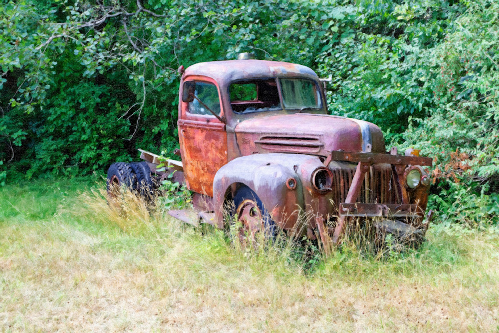 Old Ford Muted Photography Art | Fred Pais Photography