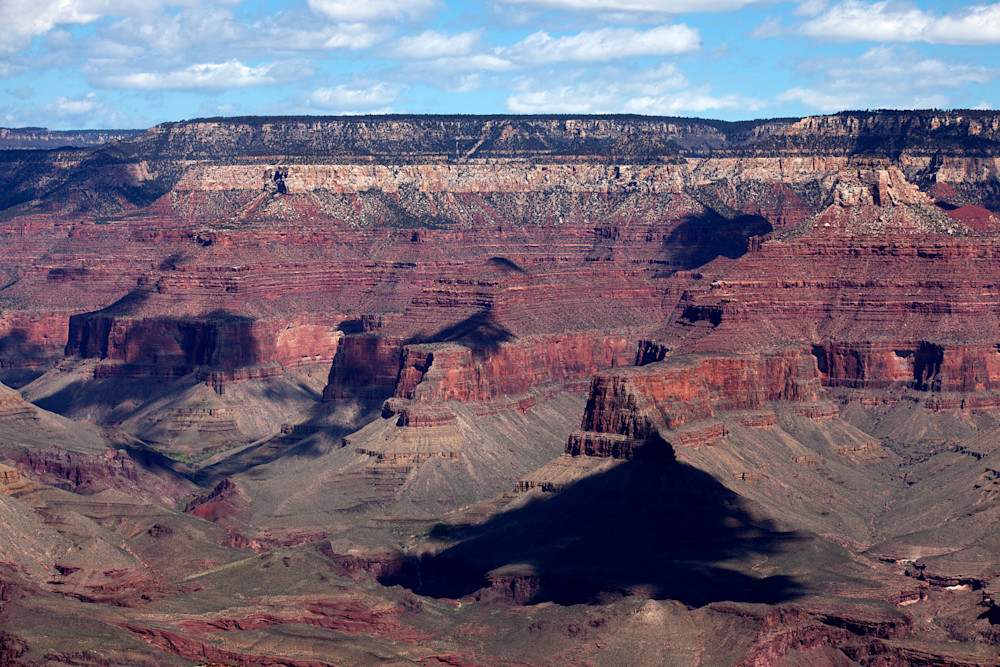 Strata Ribbons And Sky: A Grand Canyon Tapestry Photography Art | Philipson Foundation