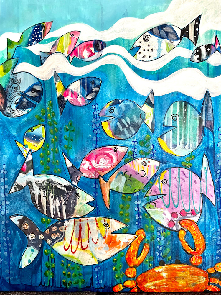 So Many Fish In The Sea Art | kellymorrison