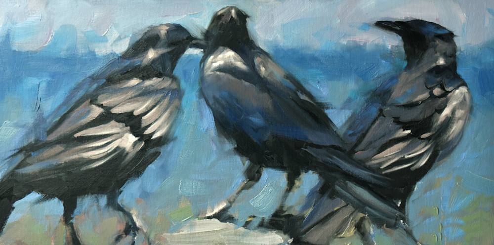 3 Crows Mug Art | robincaspari