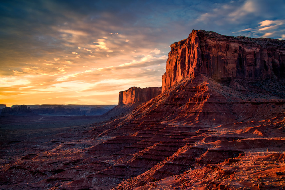 Monumental Sunrise - Monument Valley fine-art photography prints