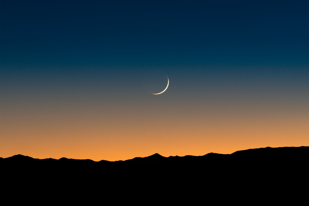 Desert Moon Photography Art | 4 points photography