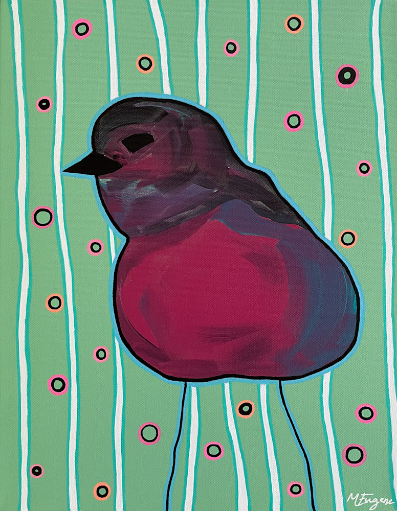 Bird Bubbles Art | M Eugene Art