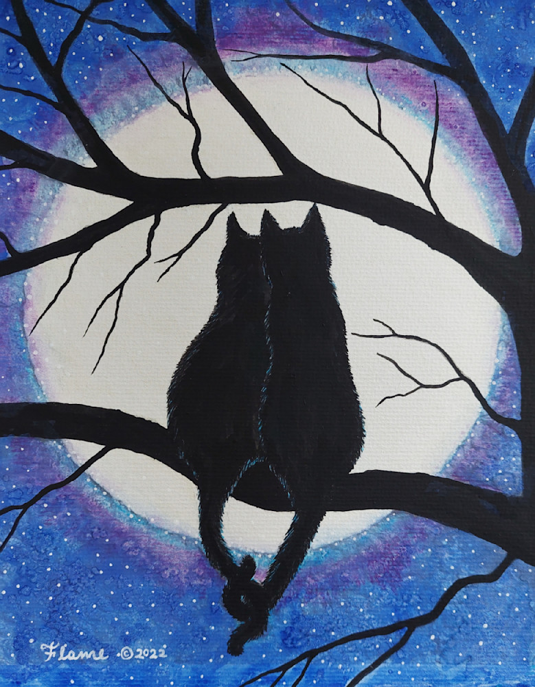 Moonstruck Art | Flame Bilyue Art