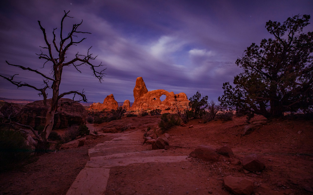 Turret Arch at Moonrise