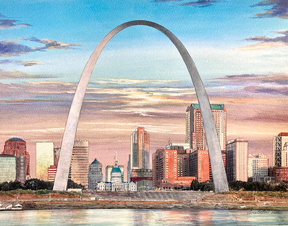 The Gateway Arch, St. Louis Art | Leisa Collins Art