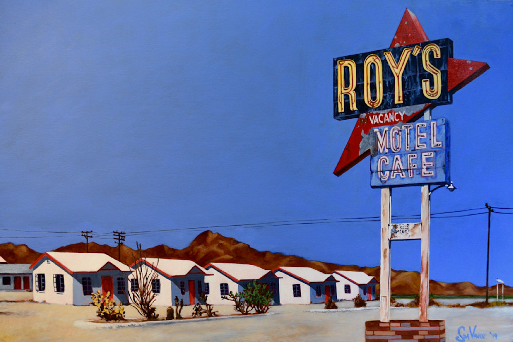 Roy's Motel Cafe Art | samvance