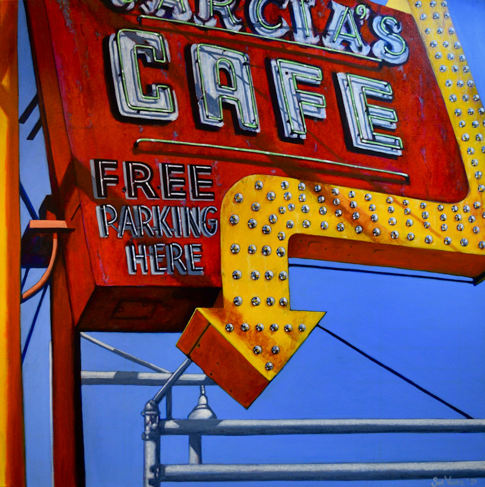 Garcia's Cafe.  Free Parking! Art | samvance