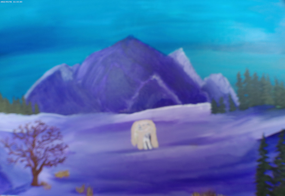 Polar Bear Winter Scene Art | Ken C Art