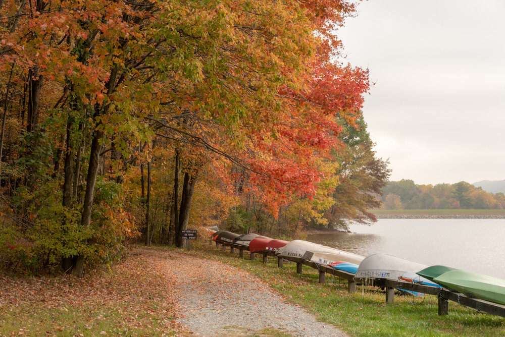 Mauch Chunk Lake In October! Photography Art | Photography by Desha