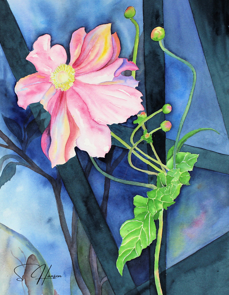 Pink Flower Art | Susan Hanson Art