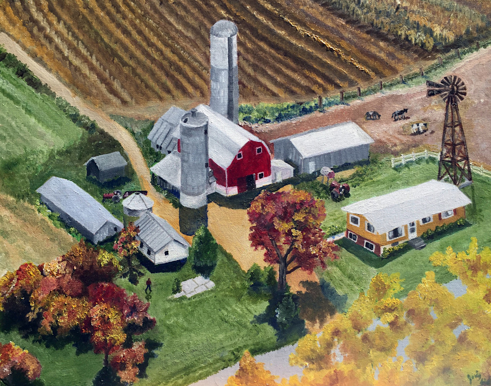 Wisconsin Family Farm Art | Judy's Art Co.