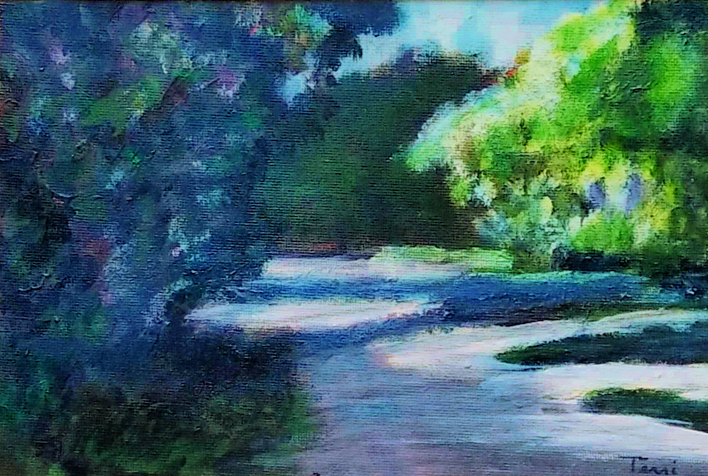 Sunlit Path Art | Serene Scapes by Terri Westbrook