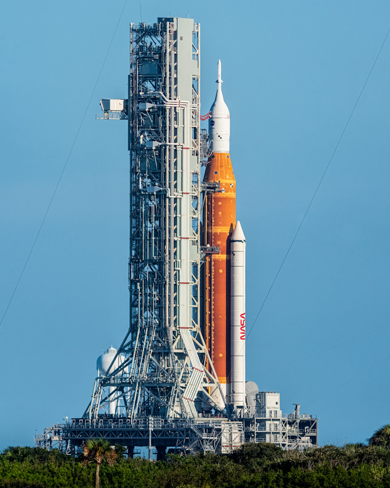 Artemis On Launch Pad 39 B Photography Art | RPG Photography