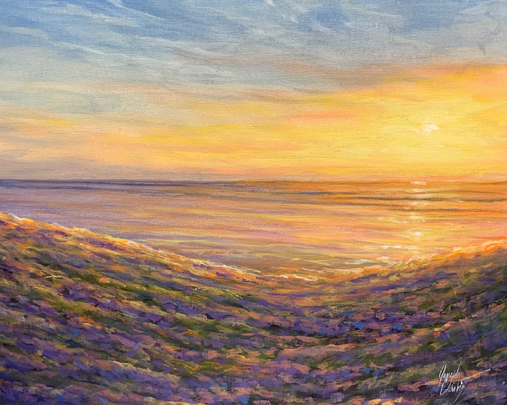 Morning Glory Sunrise An Original Acrylic Painting By Sunscapes Art Joseph Cantin 