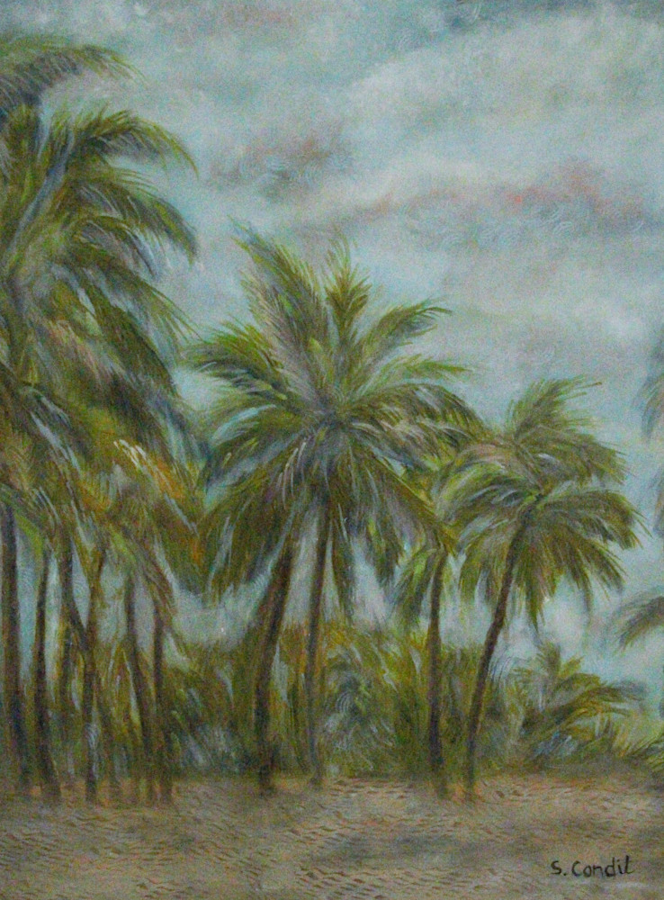 Sheryl Condit Art Prints - Troubled Shores