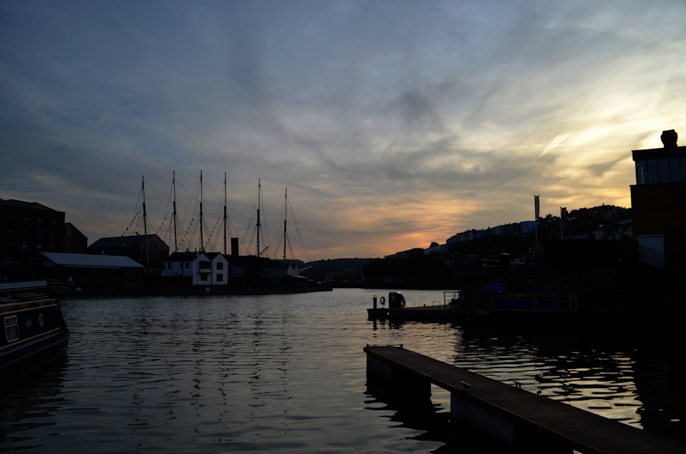 Bristol Harbour Sunset Photography Art | Playful Gallery by Rob Harrison