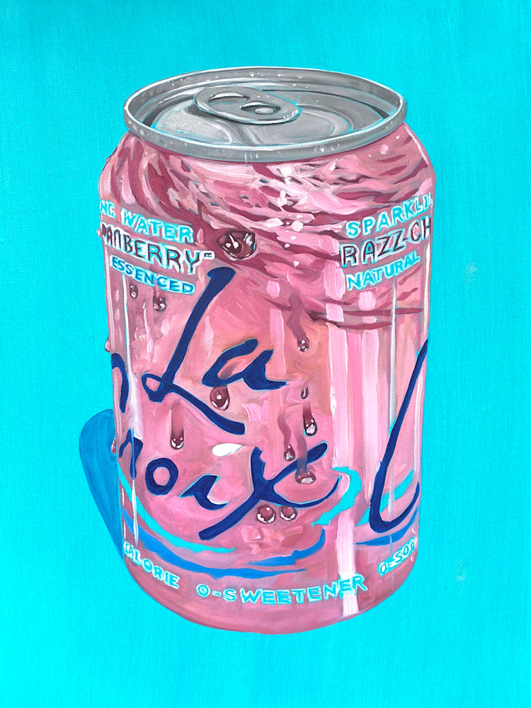Wes Benson   La Croix Pink Art | wesbenson