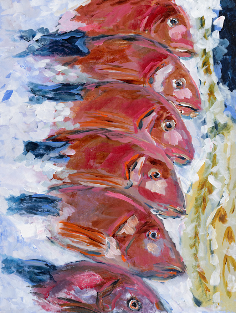 Fish On Ice Art | William Reed Artist