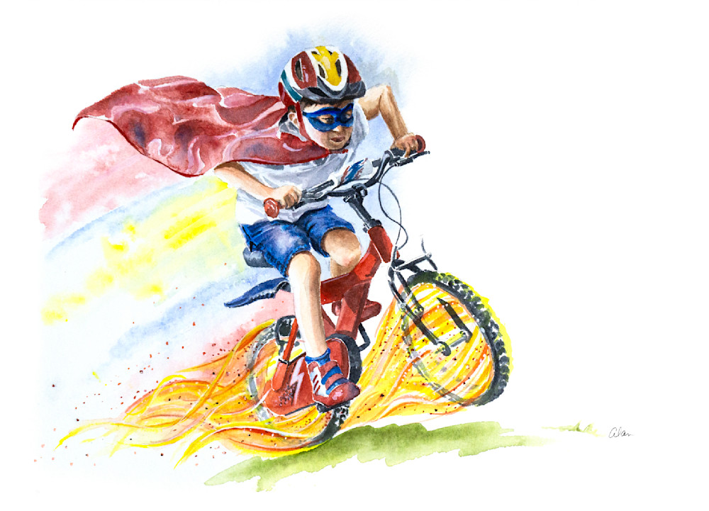 Super Bike Art | Art by Alan Furst