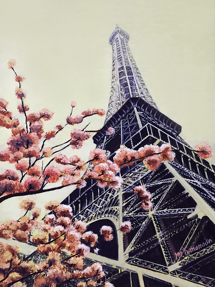 Eiffel Tower Art | Mariya Tumanova ART