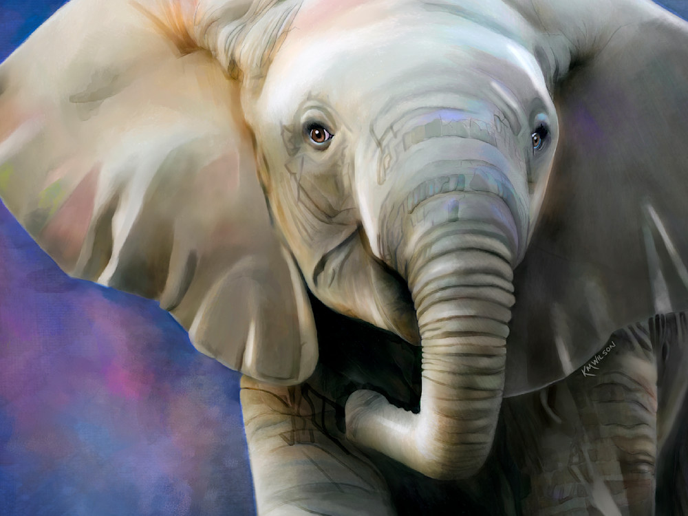 Eli The Baby Elephant Puzzle Art | Pendragon Art Studios