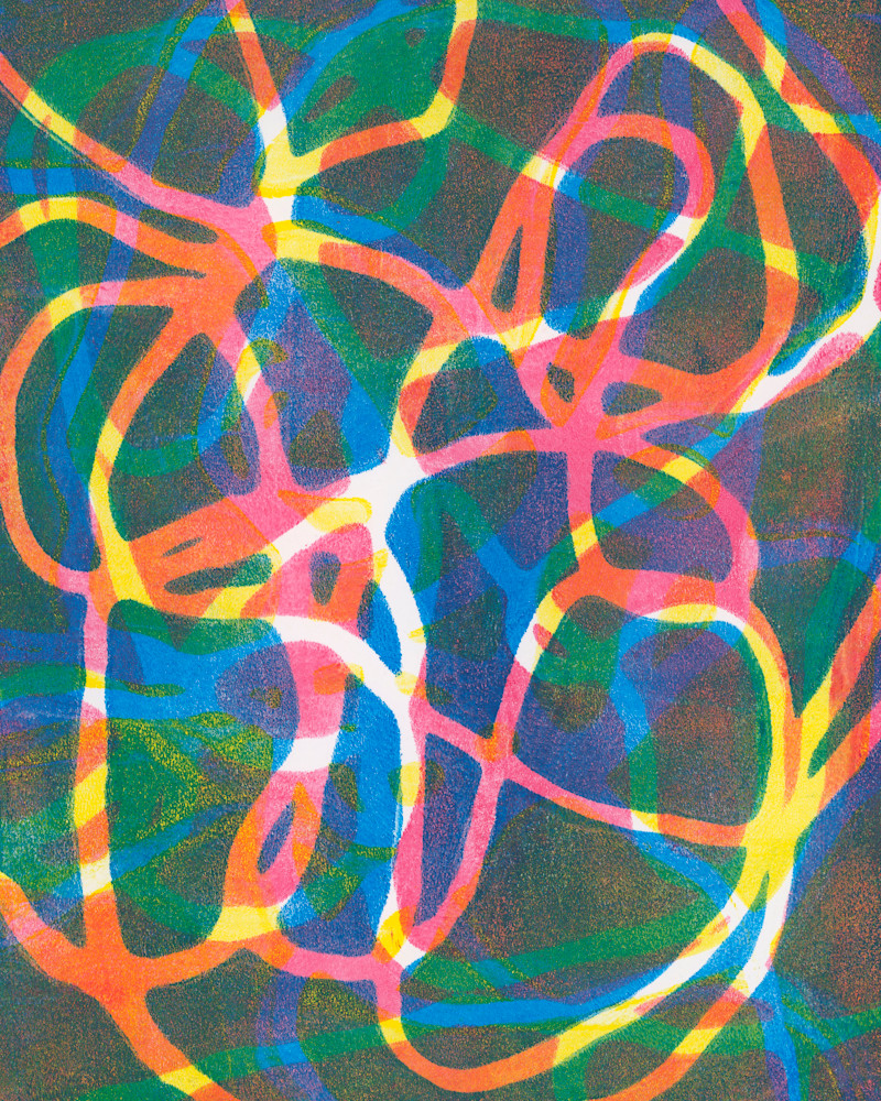 String Theory: Original Fine Art by Jennifer Akkermans.