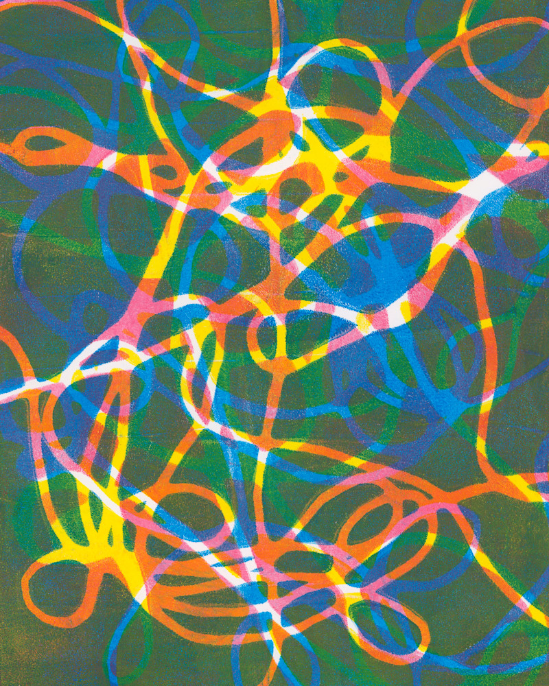 String Theory 2: Original Fine Art by Jennifer Akkermans.