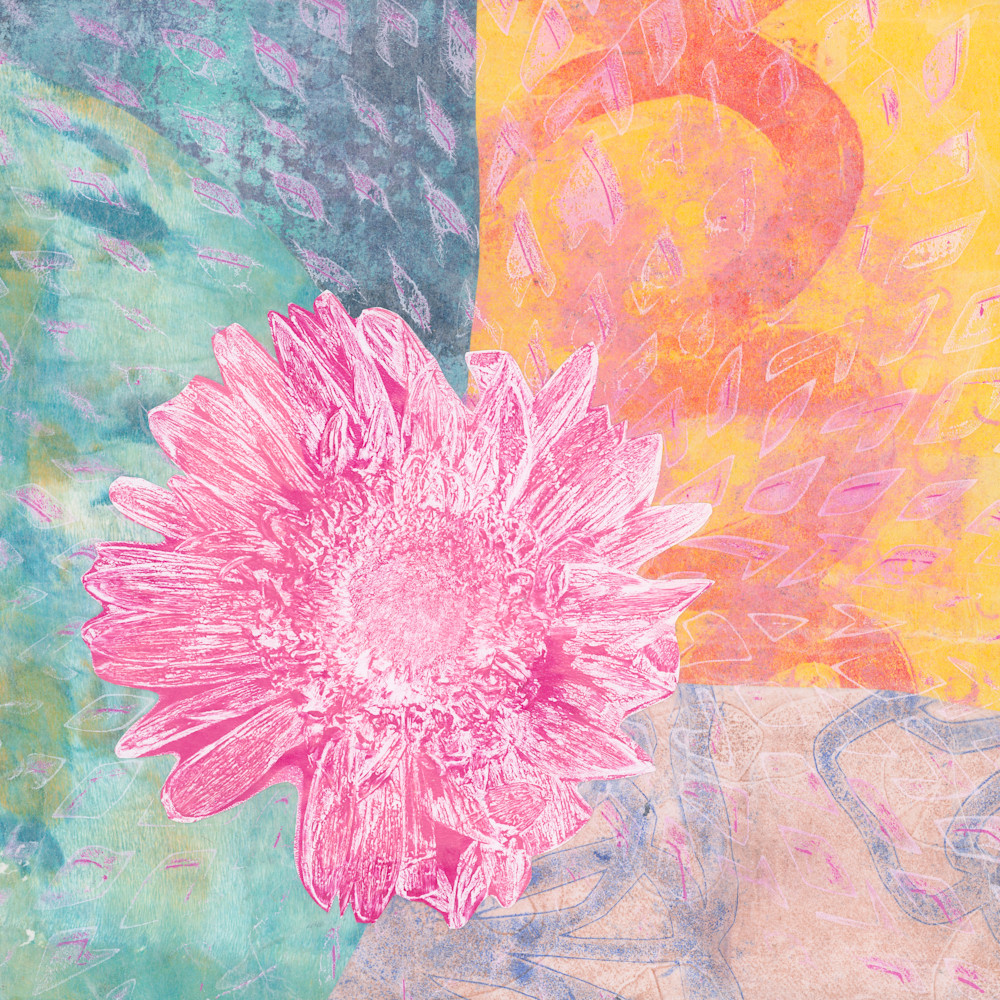 Fountain Flower: Original Fine Art by Jennifer Akkermans.