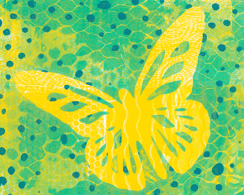 Butterfly #18: Original Fine Art by Jennifer Akkermans.