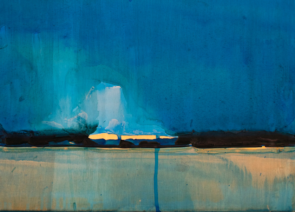 Blue Horizon (Close Up) Art | Jake Wells Paintings