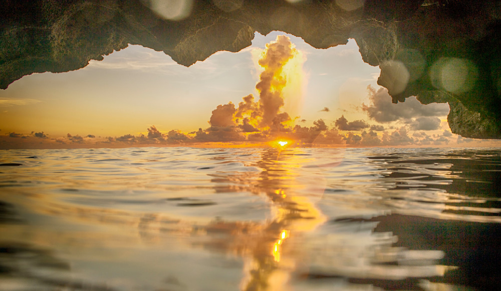 Pirates Cave  Looking Out Photography Art | Dodge Ocean