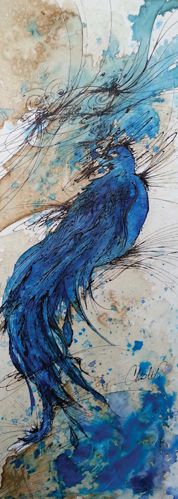 Spirit of the BlueBird original painting
