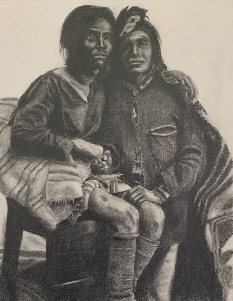 Two Navajo - Todd Kreisman Art