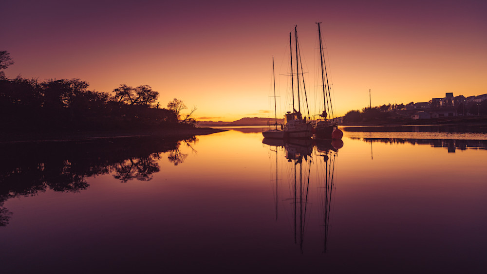 Sunrise Puerto Williams // Chile Photography Art | Opila Media