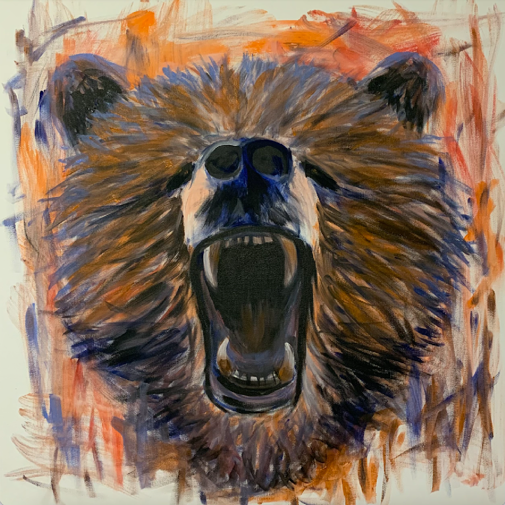 Bear Down - Todd Kreisman Art