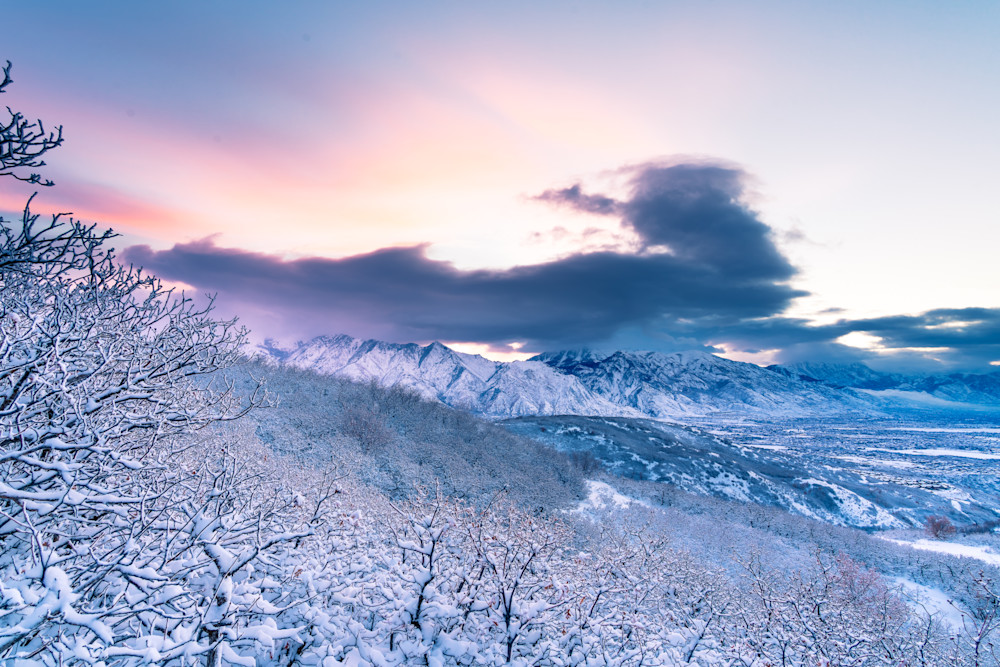 Snow Crest | Utah Landscape Photography | High-Quality