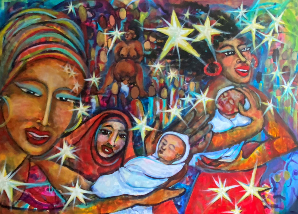Singing The Babies Back Home Art | donnapapenhausen