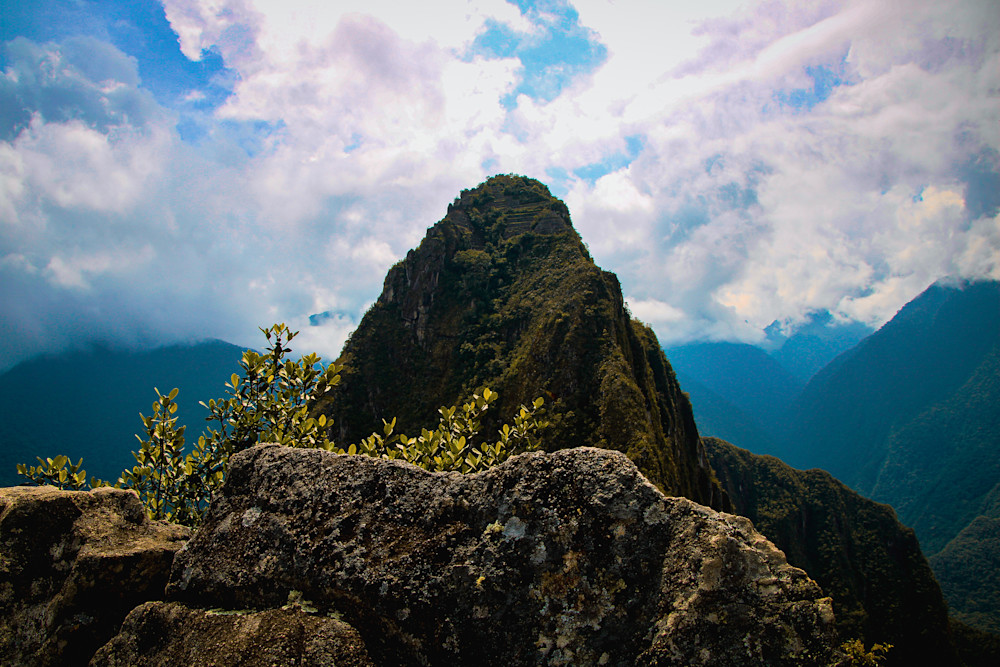 Terraces Seen In The Far Off Huayna Picchu Photography Art | Sam Gilliss | Visual Arts