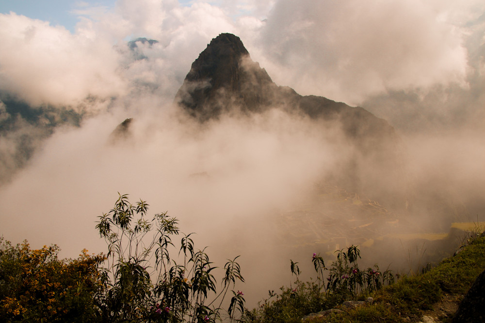 Machu Picchu Emerges Through The Clouds Photography Art | Sam Gilliss | Visual Arts