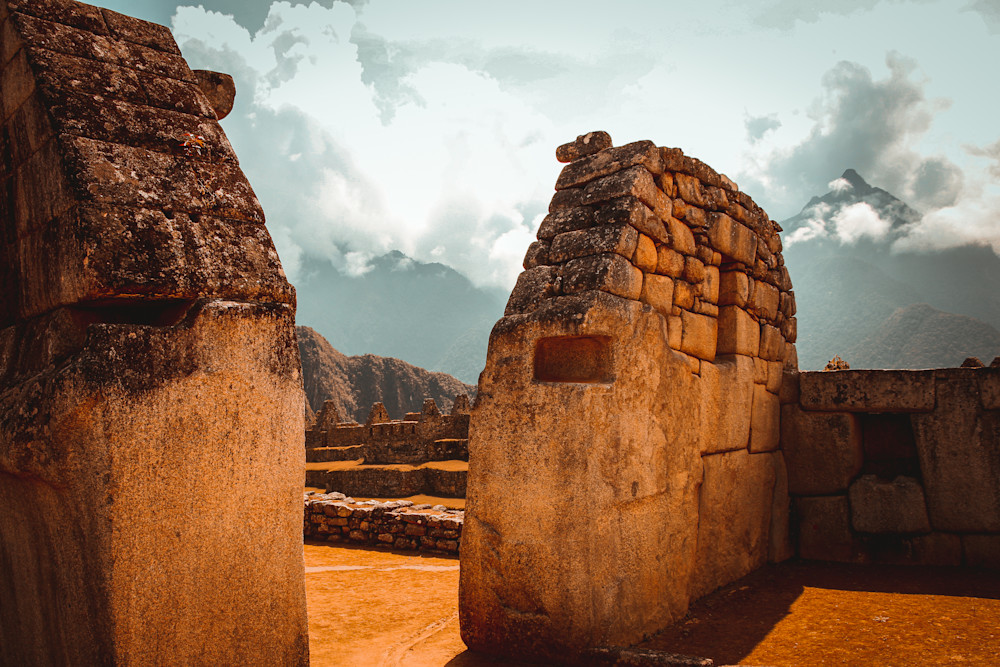 Magnificence Of Incan Construction Presented In False Colors Photography Art | Sam Gilliss | Visual Arts
