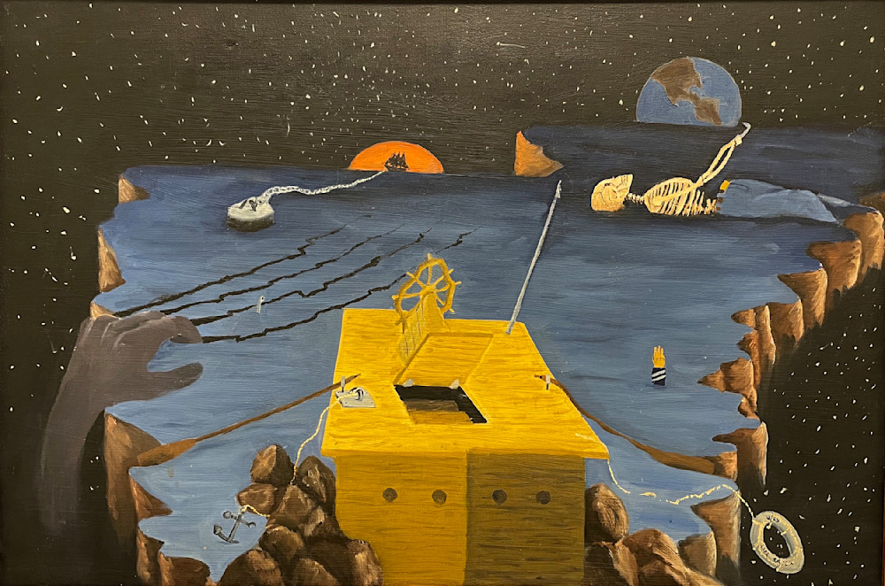 A Sailor's Dream Of Faraway Places Gone Astray Art | Christopher Evan Taylor Art