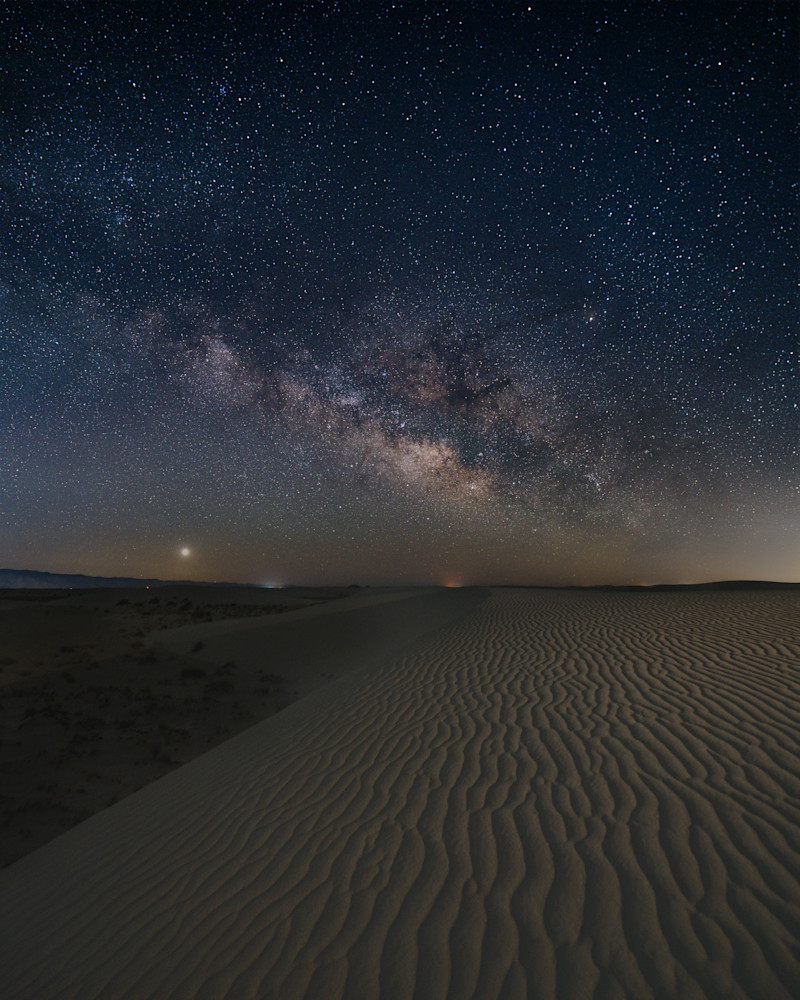 Milky Way Over White Sands