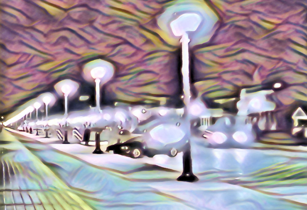Night On The Boardwalk Art | Anthony DePalma