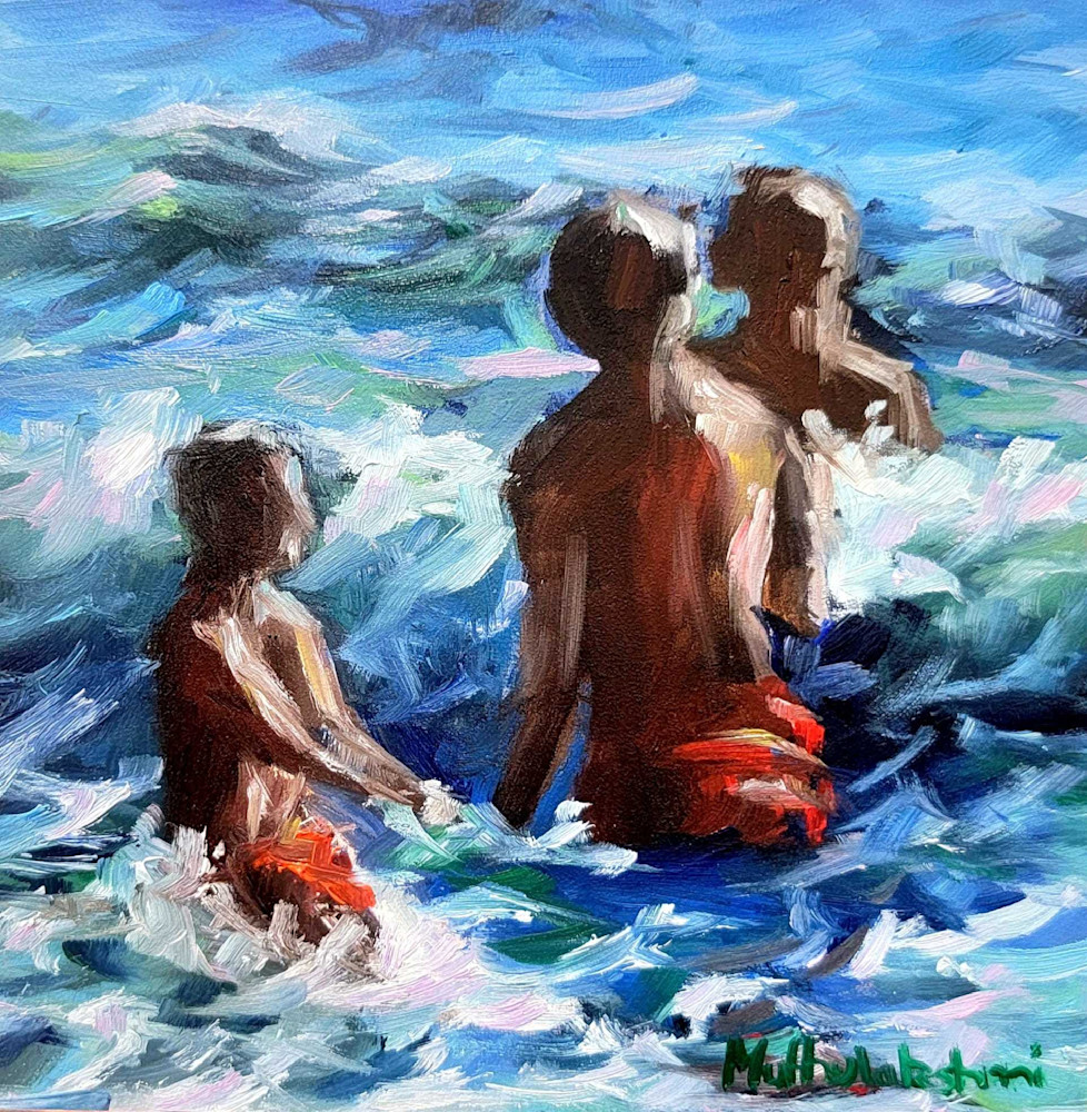 Wave Breakers Art | Art by Lakshmi